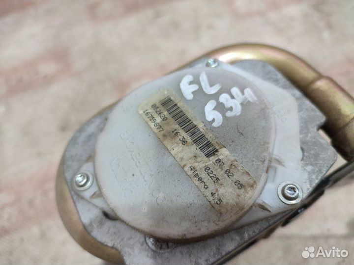 Ремень безопасности Nissan Almera N16 QG15DE 2005