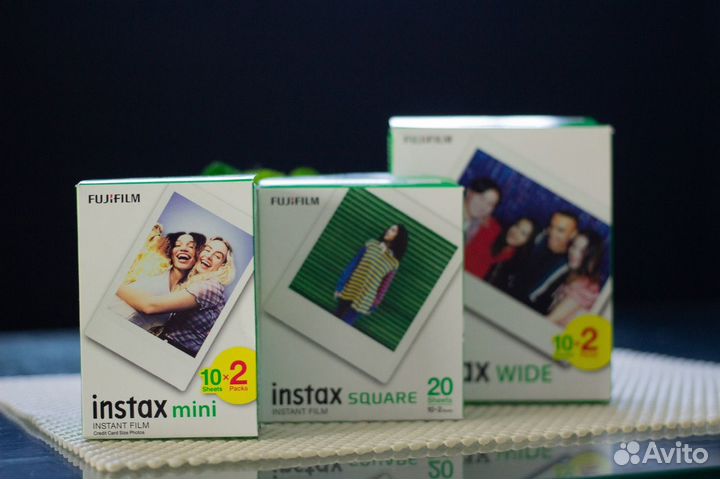 Фотопленка 35мм, картриджи для моментальной печати