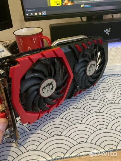 Видеокарта MSI GeForce GTX 1050 Ti gaming X