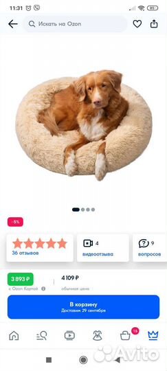 Лежанка Лежебоки 70см