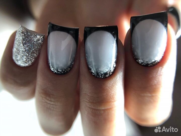 Маникюр с покрытием гель лак