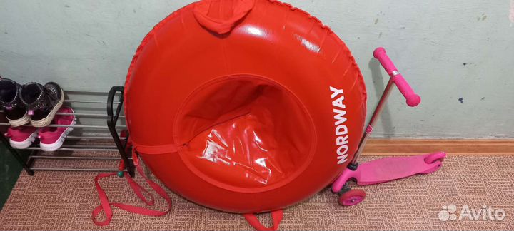 Ватрушка надувная