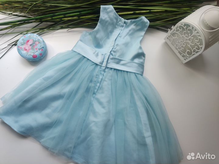Нарядное платье для девочки 122