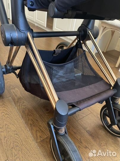 Коляска cybex priam III rose gold