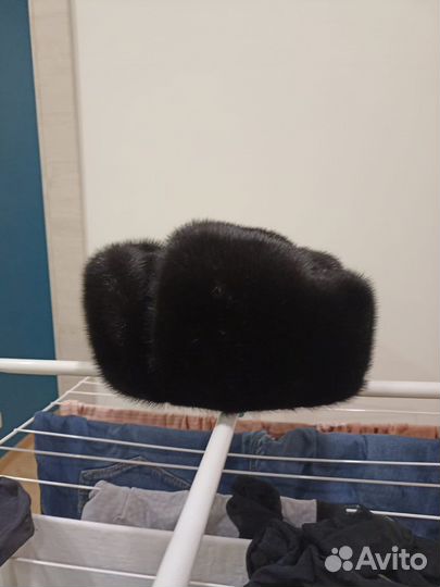 Норковая шапка мужская бу