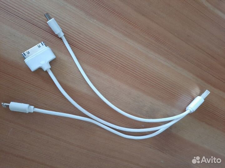 Провода для зарядки iPhone 4,5 и SE, mini USB
