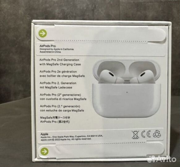 Беспроводные наушники airpods pro 2 с шумкой