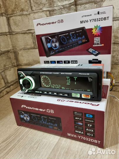 Автомагнитола Pioneer с bluetooth