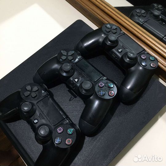 Sony playstation 4 slim 1tb с играми