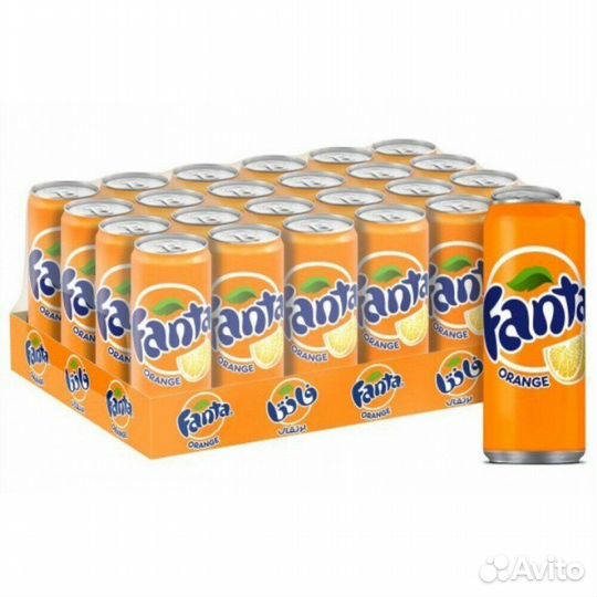 Напиток газированный Фанта Ж/Б Польша 0,33л