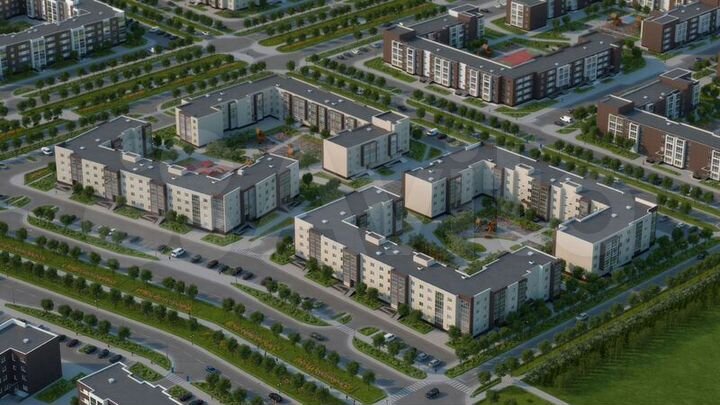 2-к. квартира, 63,9 м², 4/4 эт.