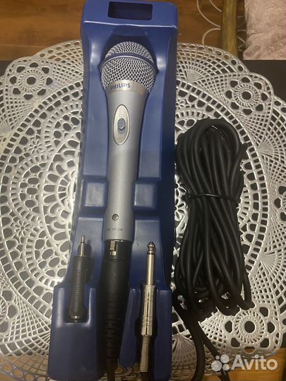 Микрофон для караоке проводной philips