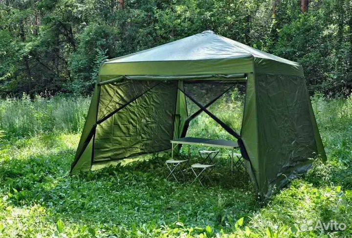 Шатер-палатка-тент-кухня туристический 1628D