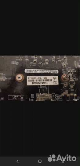 Видеокарта gtx650ti