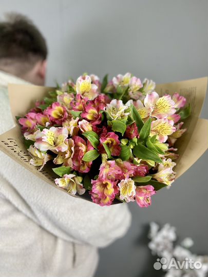 Букет ассорти альстрамерий