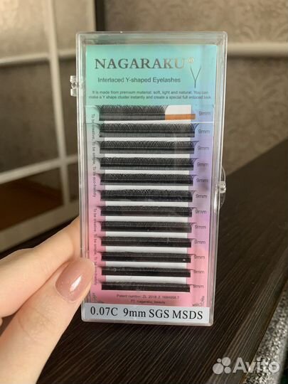 Ресницы для наращивания, пучки 2д, 3д, пинцеты