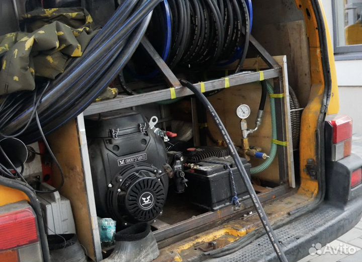 Прочистка канализации, устранение засора Серпухов