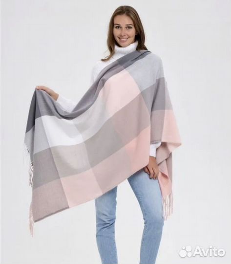 Пончо, палантин, шарф