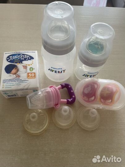 Бутылочки avent