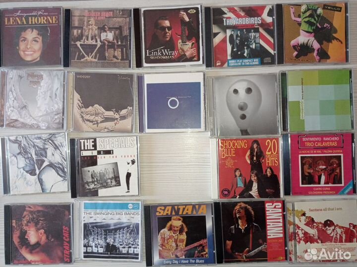 Список 2 Фирменные CD рок прог джаз поп