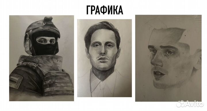 Портрет по фото на заказ