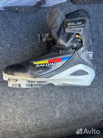 Лыжные ботинки salamon sns pilot