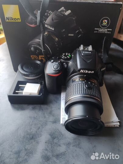 Зеркальный фотоаппарат nikon D5600