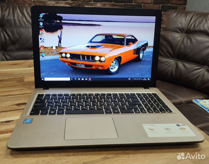 Asus X540 (Full HD IPS/4 ядра/SSD 256Gb)