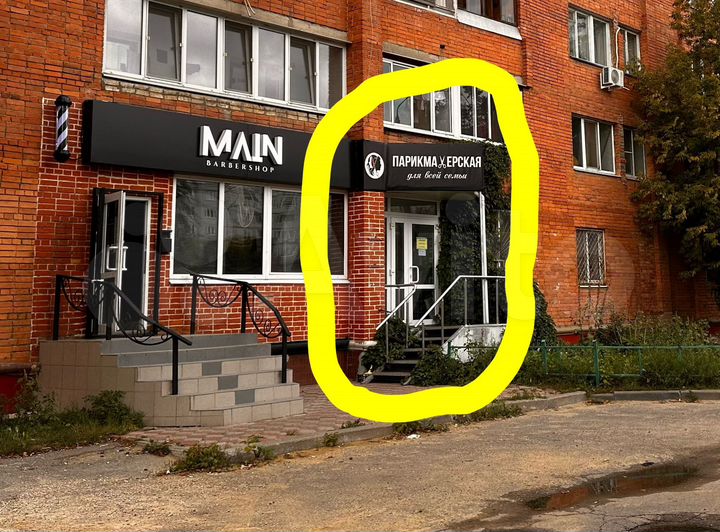 Торговая площадь (салон-парикмахерская) -55 м²