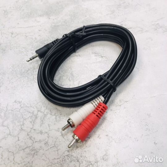 Кабель Perfeo Jack 3.5 мм вилка - 2xRCA 1м