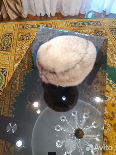 Шапка норковая женская