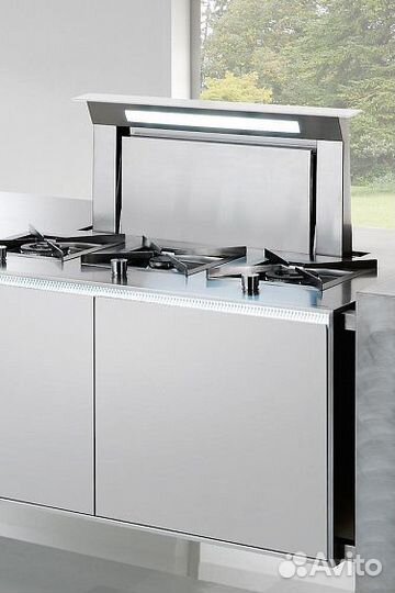 Вытяжка falmec DownDraft Glass White 120 cddw20.E1