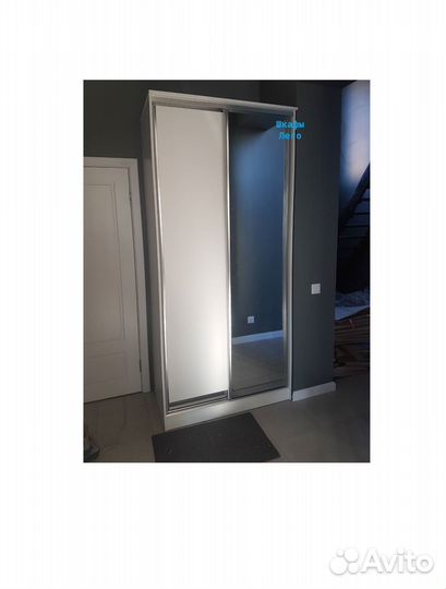 Шкаф купе с зеркалом от 120 до 210 см