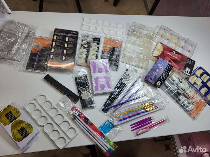 Большой набор для наращивания ногтей