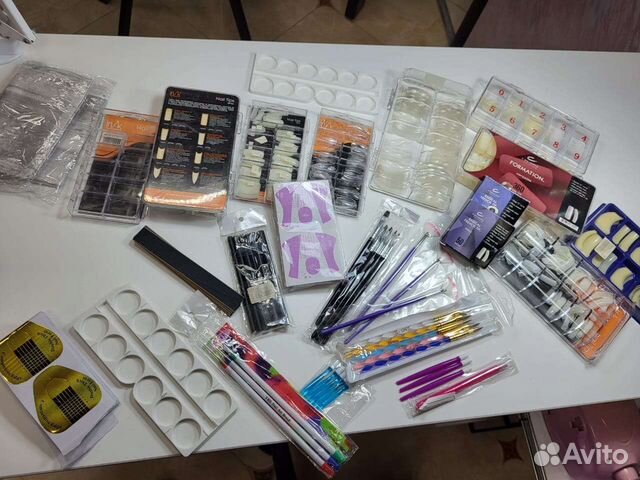 Большой набор для наращивания ногтей