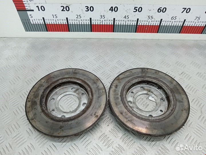 Диск тормозной передний для Peugeot-Citroen 206