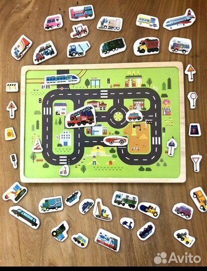 Магнитная доска транспорт