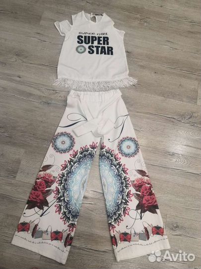 Подростковый летний костюм. Состояние нового