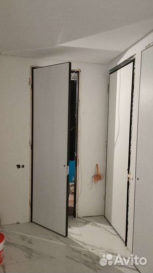 Скрытая дверь невидимка под отделку invisible