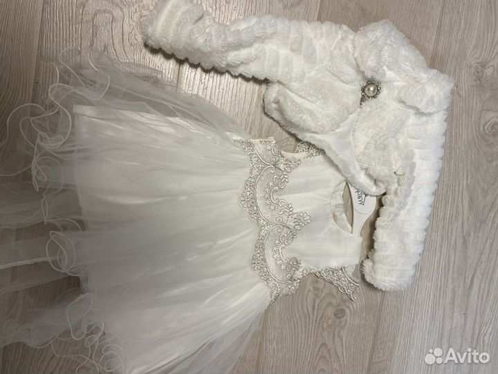 Платье для девочки 86