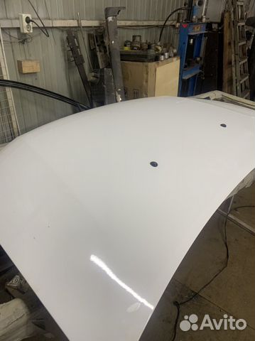 Капот на renault sandero