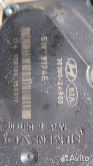 Заслонка дроссельная Hyundai i40, 2013