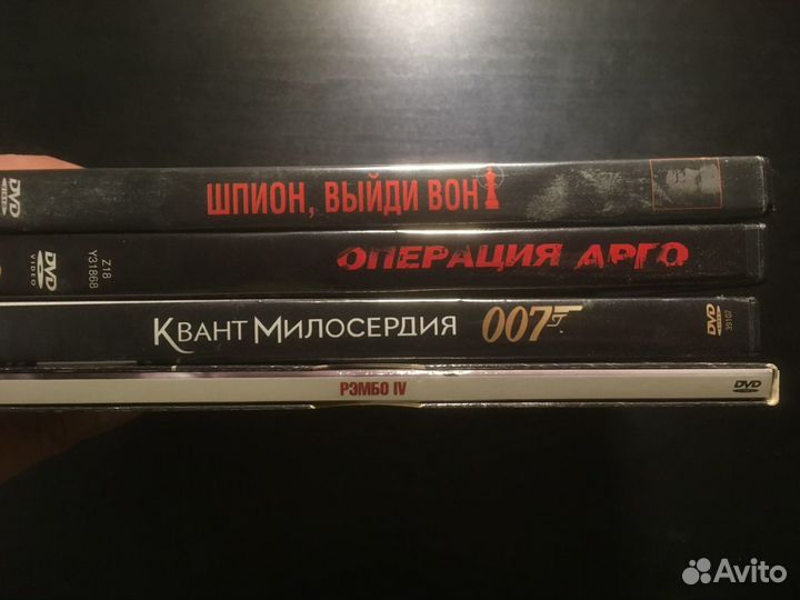DVD диски с фильмами (цена по договоренности)