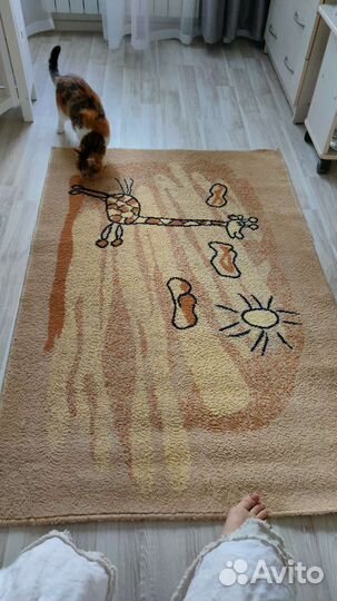 Ковер детский свежий из химчистки