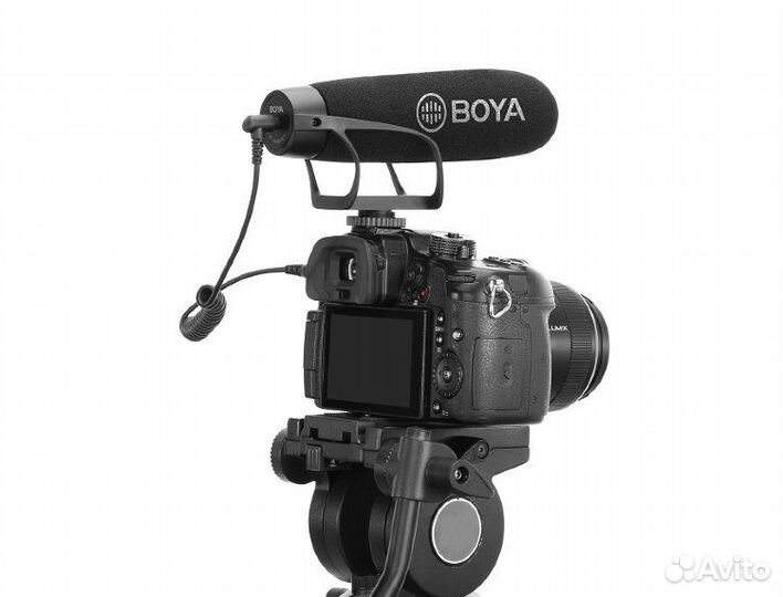 Boya BY-BM2021 микрофон Пушка для фотокамеры