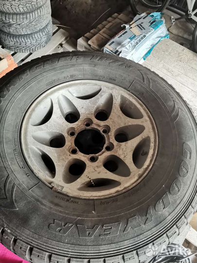 Диски с toyota land kruzer 80