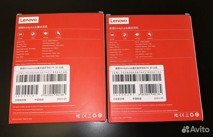 Наушники Lenovo Thinkplus th30