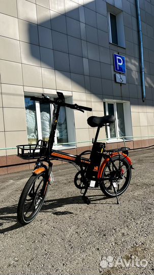 Электровелосипед kugoo kirin v1 max складной