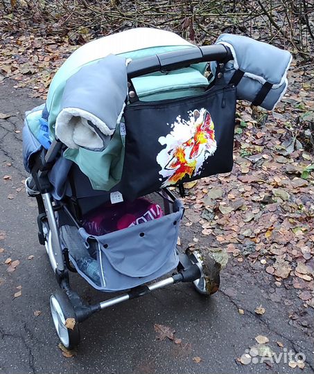 Сумка на коляску новая