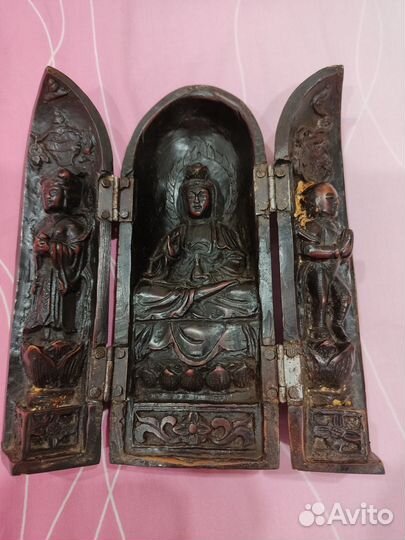 Складень из дерева